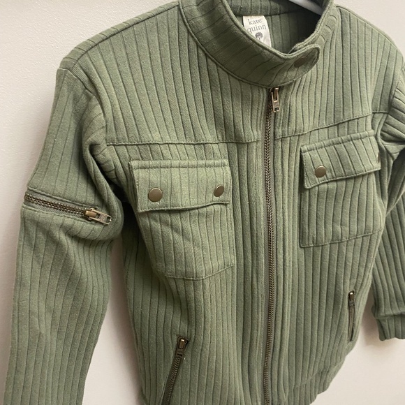 Kate Quinn Moto Jacket Sweater - Picture 2 of 3